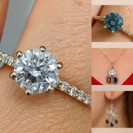 MaxSold Auction: This online auction features silver & gold jewelry, loose gemstones, and gemstone jewelry including sapphires, moissanite, rubies, lab diamonds, emeralds, opals, zircon, quartz, pearls, and much, much, more!!