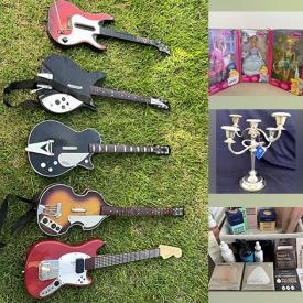 MaxSold Auction: This online auction features costume jewelry, watches, clarinets, sports collectibles, video game console & accessories, sewing machine, beauty appliances, new beauty products, autoharp, cameras, small kitchen appliances, Disney collectibles, guitar amp, Coca-Cola collectibles, men’s & women’s clothing, & footwear, Longaberger, art glass, new vintage toys, Babie collectibles, Willow Tree figurines, small kitchen appliances, office supplies, karaoke machine, pet products, children’s books, garden tools, power & hand tools, Precious Moments, yarn, craft supplies, nutcrackers, trinket boxes, home electronics, puzzles, printer, and much, much, more!!!\n