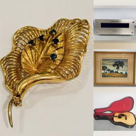 MaxSold Auction: This online auction features vintage bronze statues, Nippon bowl, pewter statue, Lladro figurine, coins, Art Deco statue, cameras, perfume bottle, souvenir spoons, designer bags, stereo components, guitar, gemstone, silver & gold jewelry, and more!n