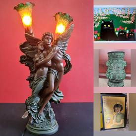 MaxSold Auction: This online auction features art glass, camel saddle stool, MCM Cantilever chairs, stained glass window, Maud Lewis lithographs, vintage soapstone carving, antique Limoges, Clarence Gagnon prints, Indigenous artwork, and more!\n