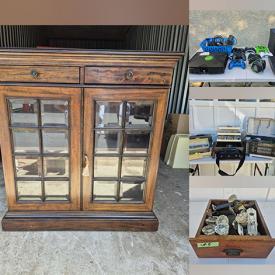 MaxSold Auction: This online auction features stained glass windows, vintage postcards, antique glass doorknobs, collector plates, hardware, sewing machine, Casio keyboard, small kitchen appliances, computer tower, printer, vintage books, dishwasher, vintage ashtrays, uranium glass, vintage inkwells & bottles, vintage tools, power & hand tools, video consoles & games, fishing gear, cuckoo clock, vinyl records, and more!