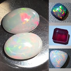 MaxSold Auction: This online auction features loose gemstones such as sapphires, peridot, citrines, alexandrites, tanzanites, tourmalines, emeralds, opals, rubies, garnets, moonstones, onyx, topaz, spinels, amethyst, and more!