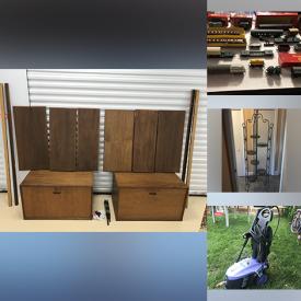 MaxSold Auction: This online auction features area rug, pressure washer, vintage postcards, vinyl records, puzzles, small kitchen appliances, power tools, bar mirrors, wall mask, vinyl records, sports collectibles, bar coaster collection, collector spoons, train cars & tracks, teak furniture, humidifier, art glass, pet products, lawnmower, printer, sports trading cards, video game system & games, and more!