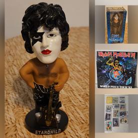 MaxSold Auction: This online auction features Star Wars collectibles, Funko Pops, Pokémon cards, video games, small kitchen appliances, pet products, hand tools, comics, carded Hot Wheels, cameras & accessories, David Winter cottages, power tool, vinyl records, Lego kit, outerwear, Kiss collectibles, and much more!!