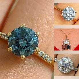 MaxSold Auction: This online auction features gemstone jewelry, gold jewelry, silver jewelry, loose gemstones, coins, silver beads, and more!