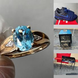 MaxSold Auction: This online auction features lift power unit, bar stools, rolling toolbox, speakers, bike, exercise equipment, small kitchen appliances, air compressor, adjustable bed, nutcrackers, games, power tools, welder, men’s shoes, gold & costume jewelry, die-cast vehicles, telescope, and more!