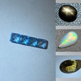 MaxSold Auction: This online auction features loose gemstones such as citrines, sapphires, opals, garnets, tanzanites, tourmalines, peridot, rubies, moonstones, emeralds, spinels, amethysts, and more!\n