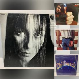 MaxSold Auction: This online auction features vinyl records such as Charlie Rich, soundtracks, Savoy Brown, Elvis, Belafonte, Rod Stewart, Jim Croce, Julio Iglesias, Tom Jones, Pat Benatar, Village People, and much, much, more!!!