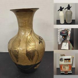 MaxSold Auction: This online auction features women’s clothing, collector spoon collection, Dutch cups, candelabra, teak cabinet, teacup/saucer sets, small kitchen appliances, art glass, perfume bottles, Winnie the Pooh collectibles, sake set, mantel clocks, biscuit container, vintage toys, bear collection, power & hand tools, garden tools, cuckoo clock, art pottery, steins, wall mask, golf clubs & balls, stamps, and more!
