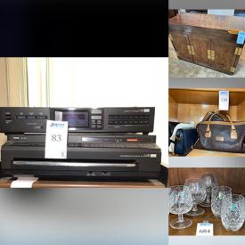 MaxSold Auction: This online auction features small kitchen appliances, Lladro figurine, art glass, wood carving, decanter set, decorative plates, Asian tea sets, leather furniture, vinyl records, Henredon cabinets, stereo components, games, craft supplies, sewing machine, DVDs, exercise equipment, photo printers, printer, bamboo screen, costume jewelry, washer, dryer, camping gear, bikes, golf clubs, ski boots, power & hand tools, skis, pressure washer, scuba gear, air compressor, generator, refrigerator, garden tools, lawn mower, and more!