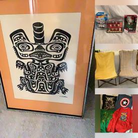 MaxSold Auction: This online auction features puzzles, action figures, Funko Pops, new Hot Wheels, mini shoe collection, collector Barbies, Precious Moments, Cherished Teddies, McDonald\'s toys, printer, Boyds Bears, DVDs, Squishmallow, games, puzzles, Bunnykins, collector plates, metal wall art, women’s shoes, Wizard of Oz collectibles, electric keyboard, outerwear, women’s clothing, Pez dispensers, Pokémon cards, pop culture t-shirts, garden tools, golf clubs, CB Greul print, Harmony Kingdom, and more!