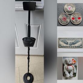 MaxSold Auction: This online auction features coins, stamps, Ty collectibles, Pokemon cards, metal detector, and more!