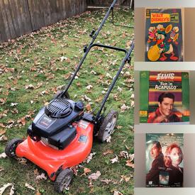 MaxSold Auction: This online auction features lawnmower, Star Wars collectibles, Pokémon cards, games, silver jewelry, games, action figures, NIB Barbies, model kits, Funko Pop!, comics, vinyl records, Star Trek collectibles, vintage magazines, die-cast collectibles, Legos, and more!