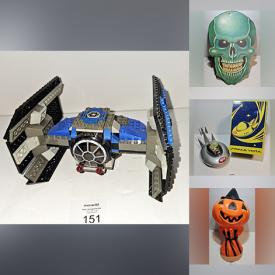 MaxSold Auction: This online auction features Beistle artwork, vintage Halloween apparel, masks, & decorations, art glass, sticker collection, comics, banknotes, children’s & kids’ books, Pez dispensers, toys, McCoy planter, Jeep ducks, vintage fairy lamp, video games, and more!