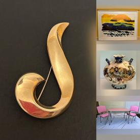 MaxSold Auction: This online auction features framed wall art, antique runner, vintage books, vintage luncheon set, CDs, Lladro figurine, gold, silver, & costume jewelry, vintage toys, Van Briggle pottery, miniature tea sets, sports trading cards, die-cast collectibles, coins, doll house, decorative plates, vintage Apple computer, Legos, puzzles, women’s clothing, sports collectibles, art & science kits, Toby mug, and more!\n