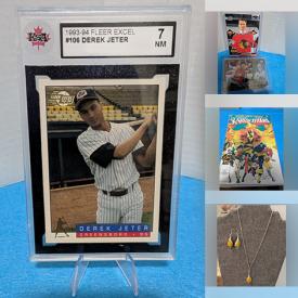 MaxSold Auction: This online auction features sports trading cards, DVDs, costume jewellery, small kitchen appliances, art glass, toddler toys, watches, children’s books, jewellery making supplies, NIB science projects, dashcam, comics, Bill Reid print, vinyl records, Star Trek & Star Wars cards, and more!\n