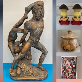 MaxSold Auction: This online auction features soapstone carvings, milk glass, silver jewelry, art pottery, cranberry glass, art glass, Maxine Noel artwork, Emily Saylors watercolours, vintage sewing machine, cedar chest, garden tools, Indigenous artwork, vintage Pyrex, Marajoara pottery, decanter set, sports trading cards, sports collectibles & apparel, costume jewelry, watches, coins, banknotes, and more!