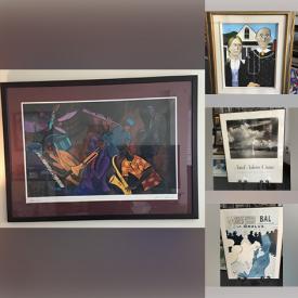 MaxSold Auction: This online auction features Faya Powell print, Grant Wood painting, art posters, Marilyn Samandle prints, Aerie Kilemnik seigraph, Dean Joanisse prints, Jean Claude Picot prints, and much, much, more!!!