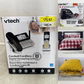 MaxSold Auction: This online auction features new products including comforter sets, small kitchen appliances, throw pillows, work gloves. outerwear, bedding, table covers, garden tools, jute baskets, men’s shoes, and more!