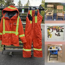 MaxSold Auction: This online auction features original enamel/copper artwork, original paintings, ceramic Christmas trees, power tool, mini- fridge, Lego kits, craft supplies, scrapbooking supplies, toys, men’s & women’s clothing & footwear, collector plates, wood carvings, kids clothing & shoes, art pottery, teacup/saucer sets, small kitchen appliances, Royal Doulton figurines, stamps, costume jewelry, vintage books, and more!\n