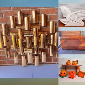 MaxSold Auction: This online auction features cedar chest, metal sculptures, vintage plaster art sculpture, art glass, vintage camera accessories, stone African eggs, vintage inkwells, vintage NIP baby toys, vintage party supplies, crystal decanter, Royal Doulton figurine, vintage wall pockets, vintage horse brass, Bunnykins, and more!