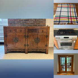 MaxSold Auction: This online auction features women’s clothing & footwear, console cabinets, live plants, refrigerator/freezer, small kitchen appliances, fitness gear, desks, upright piano, snow sleds, antique interior doors, art glass, BBQ grill, ukulele, patio furniture, convection oven, toys, outerwear, area rug, games, DVDs, Blu-Rays, trundle bed, dishwasher, Legos, washer, dryer, teak furniture, and more!