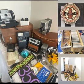 MaxSold Auction: This online auction features vintage ant hill sculptures, antique books, sports collectibles, sports trading cards, vintage belt buckle collectibles, vinyl records, brass collectibles, vintage flow Blue collectibles, guitars, saddle, and more!