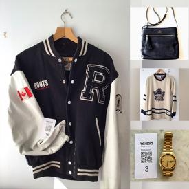 MaxSold Auction: This online auction features designer handbags, watches, art glass, bronze sculpture, sports apparel, women’s footwear, transferware, pewter buckles, yarn, CDs, vinyl records, and more!