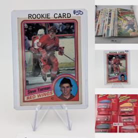 MaxSold Auction: This online auction features Pokémon collectibles, Robert Bateman print, Digimon collectibles, Disney collectibles, Jim Shore statue, teacup/saucer sets, carded Hot Wheels vehicles, sports trading cards, comics, non-sports trading cards, Pokémon collectibles, gold, silver & costume jewelry, Star Wars collectibles, sports figures, games, coins, Magic: The Gathering cards, puzzles, video games, vintage books, tiki cups, and more!!!