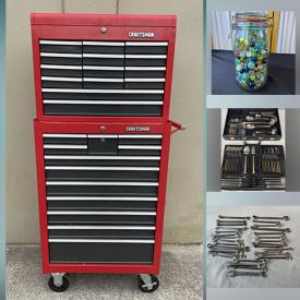 MaxSold Auction: This online auction fitness gear, storage totes, vintage box camera, flatware sets, electrical supplies, power & hand tools, rolling tool chest, bath faucet, marbles, kids\' Halloween costumes, and more!