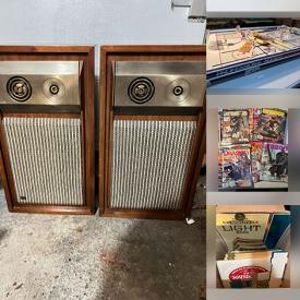 MaxSold Auction: This online auction features yarn, toys, NIB light fixtures, laser disc collection, Egyptian artwork, new HotWheels, DVDs, Madame Alexander dolls, sports collectibles, Disney collectibles, clarinet, Swarovski figure, small kitchen appliances, vintage tabletop game, lamp, golf clubs, wine tower, and more!