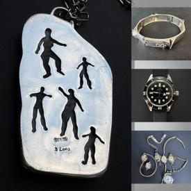 MaxSold Auction: This online auction features vintage silver jewelry, banknotes, Swarovski jewelry, costume jewelry, vintage watches, and more!