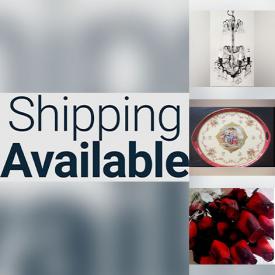 MaxSold Auction: This auction features Bird Cage, Hat Stand, Mannequin, Luggage, Occasional Tables, Lamps, Linens, Bone China, Wooden Flowers, Packing Boxes, Nail Polish and much much more!