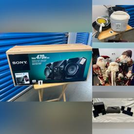 MaxSold Auction: This online auction features NIB home audio, CDs, golf clubs, office supplies, stained glass panels, Dickens village series, Santa & angel collections, planters, fishing gear, men’s hats, kitchen utensils, collector plates, DVDs, and more!