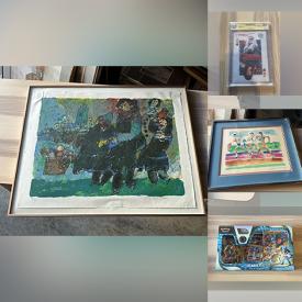 MaxSold Auction: This online auction features comic books, Pokemon cards, mountain bikes, vintage Victrola record player, jewellery, electronics, Super 8 typewriter, artwork, LG TV, portable massage table, and much, much, more!!!!!