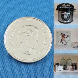 MaxSold Auction: This online auction features coins, teacup/saucer sets, Fiestaware, insulators, stained glass panel, puzzles, scrapbooking supplies, games, small kitchen appliances, Legos, camping gear, bikes, craft supplies, and more!