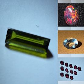 MaxSold Auction: This online auction features loose gemstones such as aquamarines, opals, tanzanites, topaz, tourmalines, sapphires, rubies, citrines, emeralds, garnets, amethysts, and more!