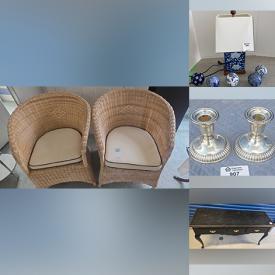 MaxSold Auction: This online auction features cedar chest, NIB ceiling fan, yarn, sewing machine, small kitchen appliances, printer, women’s clothing, fitness gear, electrical supplies, Jasperware, Evesham, Limoges, Bunnykins, power & hand tools, wicker chairs, desk, lingerie chest, and more!\n