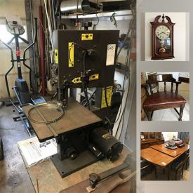 MaxSold Auction: This online auction features furniture, decor, collectibles, electronics, household appliances, kitchen appliances, kitchenware, rugs, lamps, artwork, tools and much more!