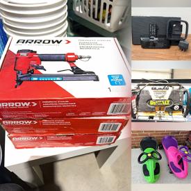 MaxSold Auction: This online auction features pet products, stroller, ride-on cars, sports equipment, golf clubs,  garden tools, skis & boots, play tent, small kitchen appliances, toys, vinyl records, power & hand tools, puzzles, wood train set, fitness gear, skateboards, bikes, storage totes, baby gear, tabletop foosball, cranberry glass, milk glass, children’s books, tricycle, desktop computer, and more!
