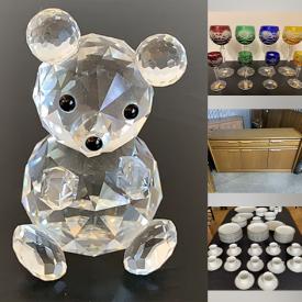 MaxSold Auction: This online auction features decanters, West German pottery, Royal Doulton figurines, Willow Tree figurines, Lladro figurines, collector plates, original oil paintings, wood carvings, vintage Folk costume dolls, art glass, vintage Swarovski figurines, vintage ashtrays, vintage Al Wolf sculptures, vintage toys, perfume bottles, Kokeshii dolls, Hummels, women’s shoes, Cherished Teddies, Precious Moments, Pepiware collectibles, and more!