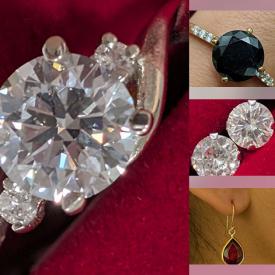 MaxSold Auction: This online auction features gemstone jewelry, silver jewelry, gold jewelry, watches, new pocket scale, loose gemstones, and more!