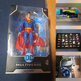 MaxSold Auction: This online auction features new items, including men’s & women’s footwear, humidifier, toys, die-cast collectibles, baby products, games, beauty appliances, hardware, puzzle, portable AC unit, fitness gear, RC vehicles, dolls, sports collectibles, home health aids, ukulele, collector plates, pet products, and stair lift, costume jewelry, and much, much, more!!!