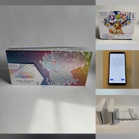 MaxSold Auction: This online auction features Pokémon collectibles, Star Wars collectibles, model kit, video game consoles, accessories & games, new footwear, game, Magic: The Gathering cards, Funko Pop, NIB smart locks, craft supplies, costume jewelry, men’s clothing, puzzles, Lego kits, golf clubs, small kitchen appliances, 3D printer, movie posters, vintage record players, and more!