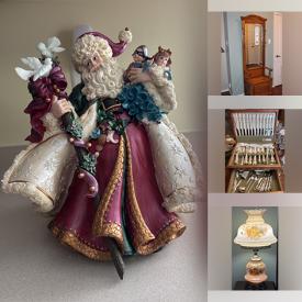 MaxSold Auction: This online auction features Wizard of Ox collectibles, electric fireplace, Fenton glass, cookie jar, vinyl records, collector plates, vintage drawer pulls, vintage bottles, metal wall art, Hummels, stained glass lamp, DVDs, cameras, oil lamp, Willow Tree, women’s clothing & footwear, baby gear, games, and more!