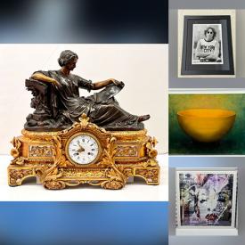 MaxSold Auction: This auction features Coffee Table Books, Humidifier, Paintings, Wool Carpet, Easel, DSLR Camera, File Safe, Mantle Clock, AeroPress Coffee, Drone, Video Camera, Serigraphs, Coffee Table, Signed Sports Collectibles, Office Organizers, Laser Printer, Urn, Dyson Fan, Air Purifiers  and much much more!