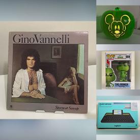 MaxSold Auction: This online auction features art glass, Funko pop!, vinyl records, Pokémon collectibles, games, DVDs, beauty appliances, puzzles, CDs, craft kits, home electronics, and much, much, more!!!