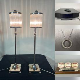 MaxSold Auction: This online auction features gold jewelry, watch, vintage ballpoint pen, clay teapot, vintage pipes, coins, vintage violin, antique communion caddies, Satsuma vases, area rug, Waterford crystal, art glass, sports collectibles, teacup/saucer sets, vintage typewriter, decorative plates, vintage cranberry glass, vintage biscuit barrels, vintage Pyrex, floor vases, planters, perfume bottles, Carnival glass, and more!