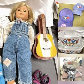 MaxSold Auction: This Charity/Fundraising Online Auction features costume jewelry, watches, small kitchen appliances, Star Wars collectibles, toys, decorative teapots, Bunnykins, sports memorabilia, teacup/saucer sets, collector plates, Jasperware, new sunglasses, transferware, Lladro figurines, decanter, office supplies, humidifiers, power & hand tools, vacuums, Yamaha keyboard, Boyds Bears, Hummels, and more!