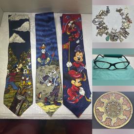 MaxSold Auction: This online auction features vintage tie collection, Hoselton figurines, silver & costume jewelry, wood carvings, vintage music boxes, vintage Kutani ware, porcelain figurines, Art Deco light shades, decorative plates, small kitchen appliances, art pottery, art glass, vintage basins, and more!